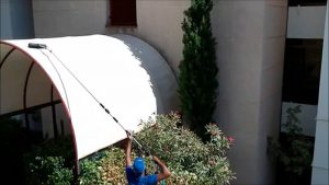 Sistema de limpieza para toldos y marquesinas Flex Brosser